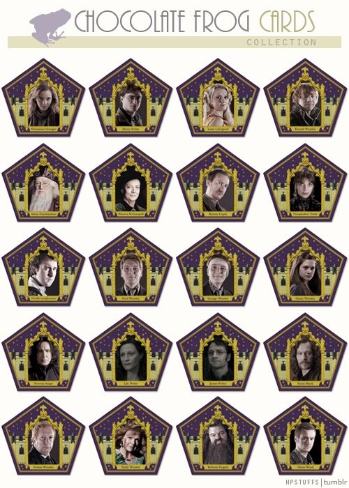 Ich suche von harry potter schokofrosch karten zum ausdrucken? Ich suche von harry potter schokofrosch karten zum ausdrucken?