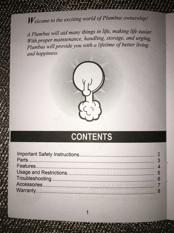 Seite 1 - (Bedienungsanleitung, abstand, Plumbus)