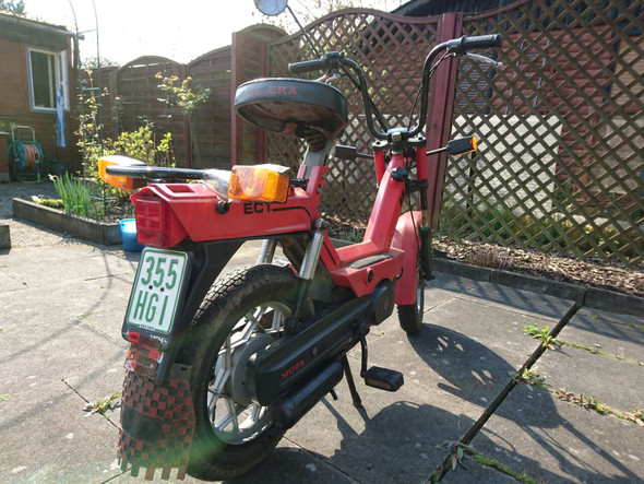 Das is sie - (Mofa)