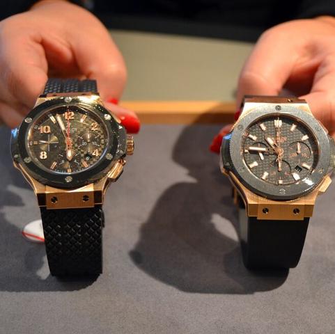 Was ist eig der unterscheid der Uhren? will mir die Linke bei Volluhren kaufen - (Fake, Chronograph, hublot)