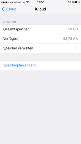 Freier Speicher  - (iPhone, App, Speicher)