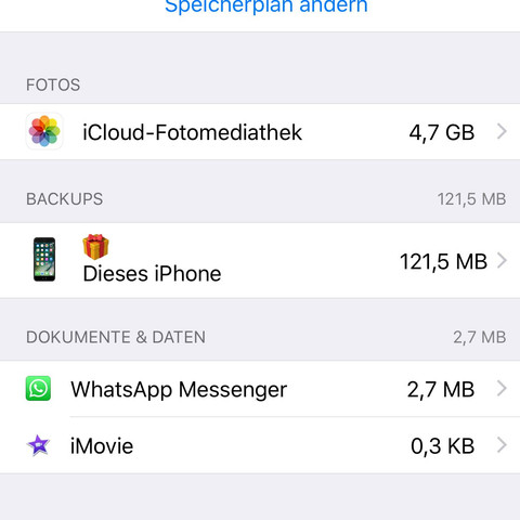 iCloud-Speicher - (PC, Handy, Apple)