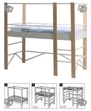 IKEA Bett "LO"...brauche ganz dringend eine Aufbauanleitung