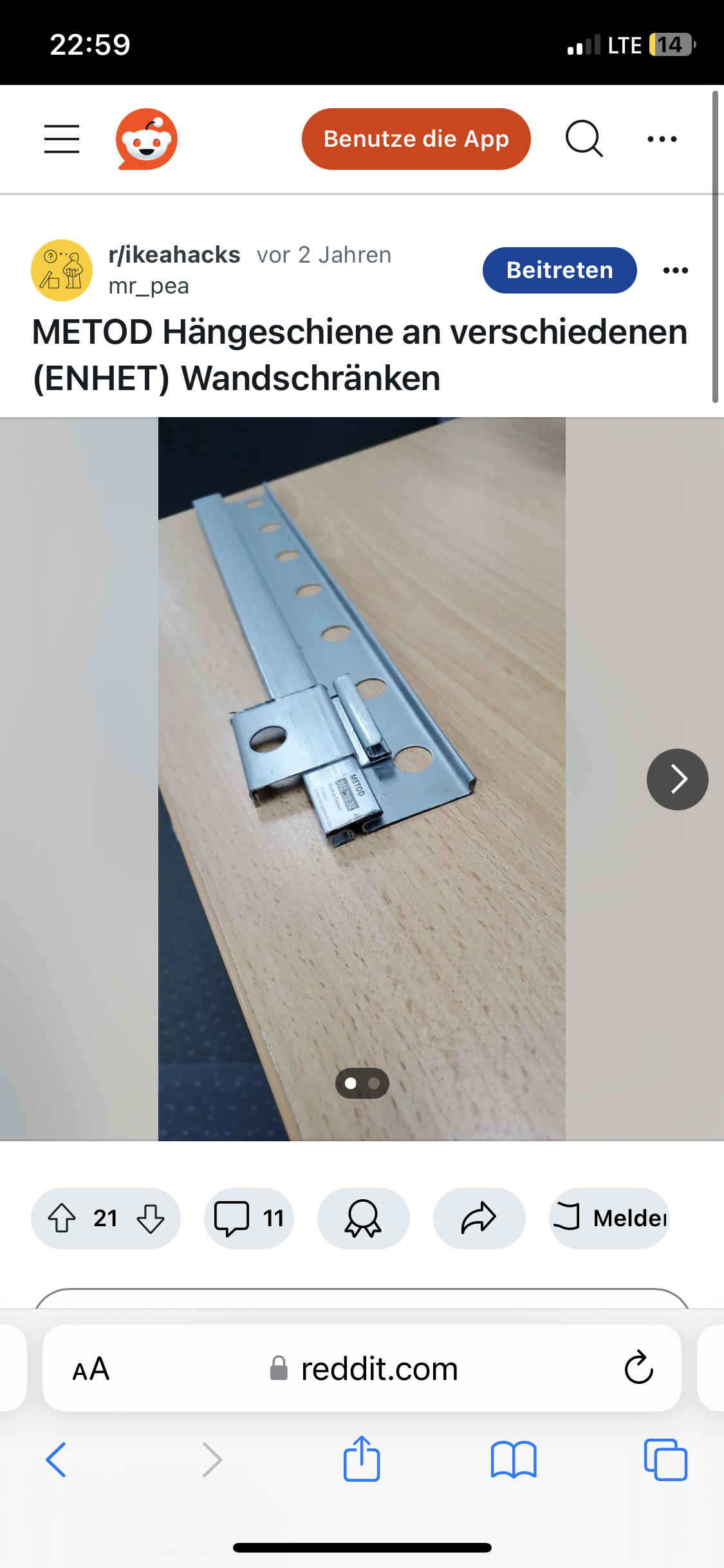 Ikea enhet Wandschränke aufhängen? (Umzug, heimwerken, IKEA-Möbel)
