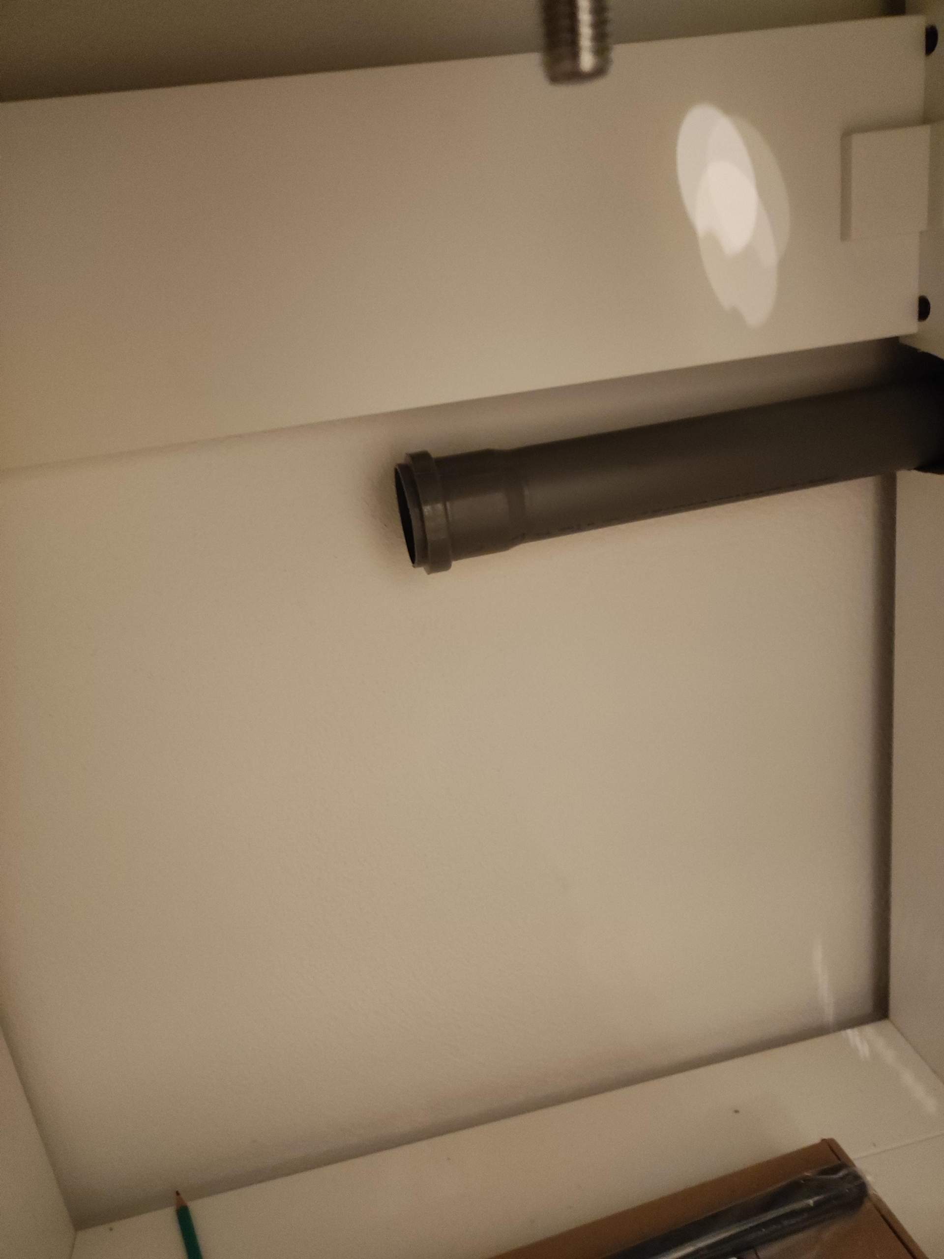 IKEA Siphon mit Abflussrohr verlängern? (Küche, Sanitär, Baumarkt)