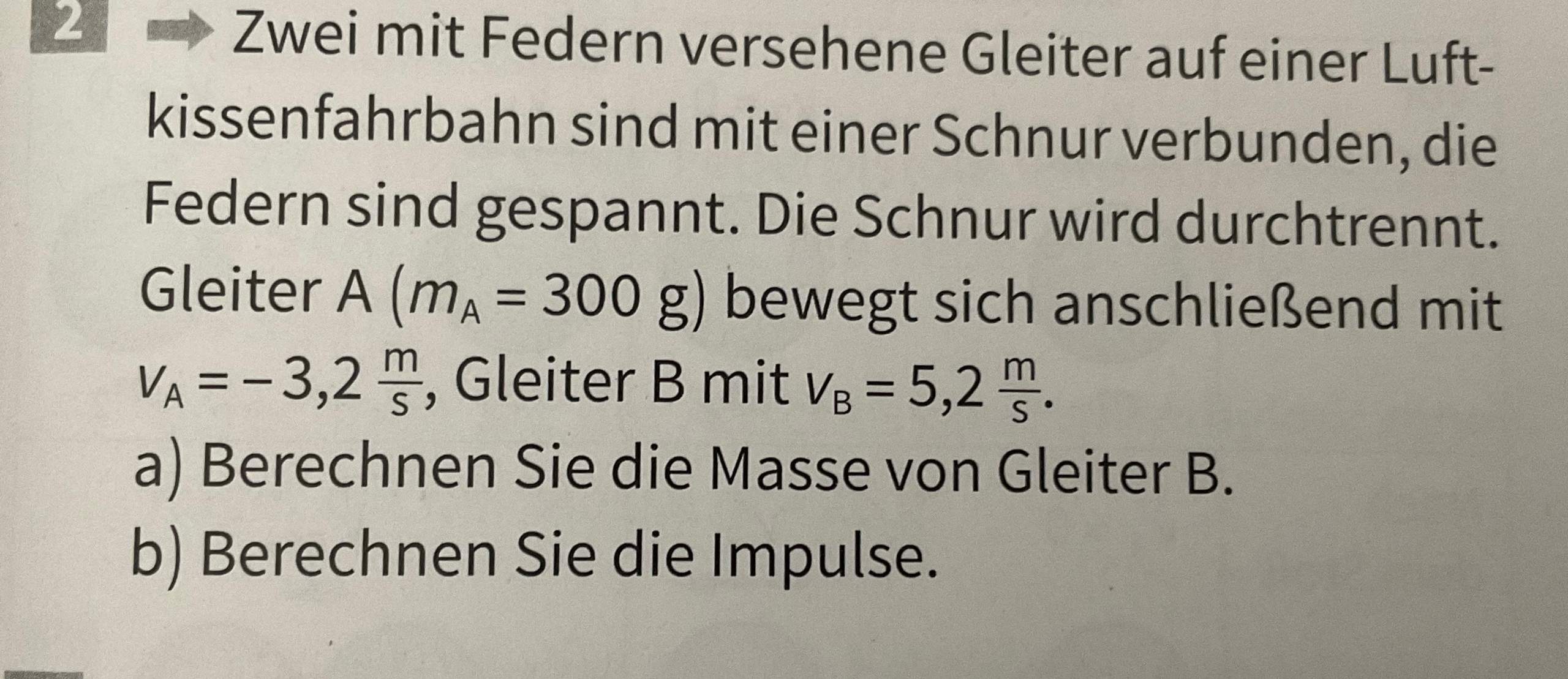 Impuls und Geschwindigkeit Physik? (Schule, Hausaufgaben, Strom)