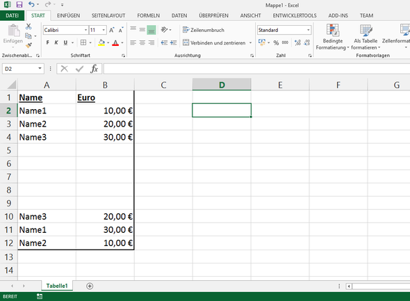 In Excel Vba Nach Einem Namen Suchen Und In Bezug Dazu Wert Kopieren Programmieren Programmierung