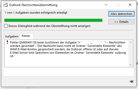 In welchen Ordner gesendete E-Mails speichern? (Computer, PC, E-Mail)