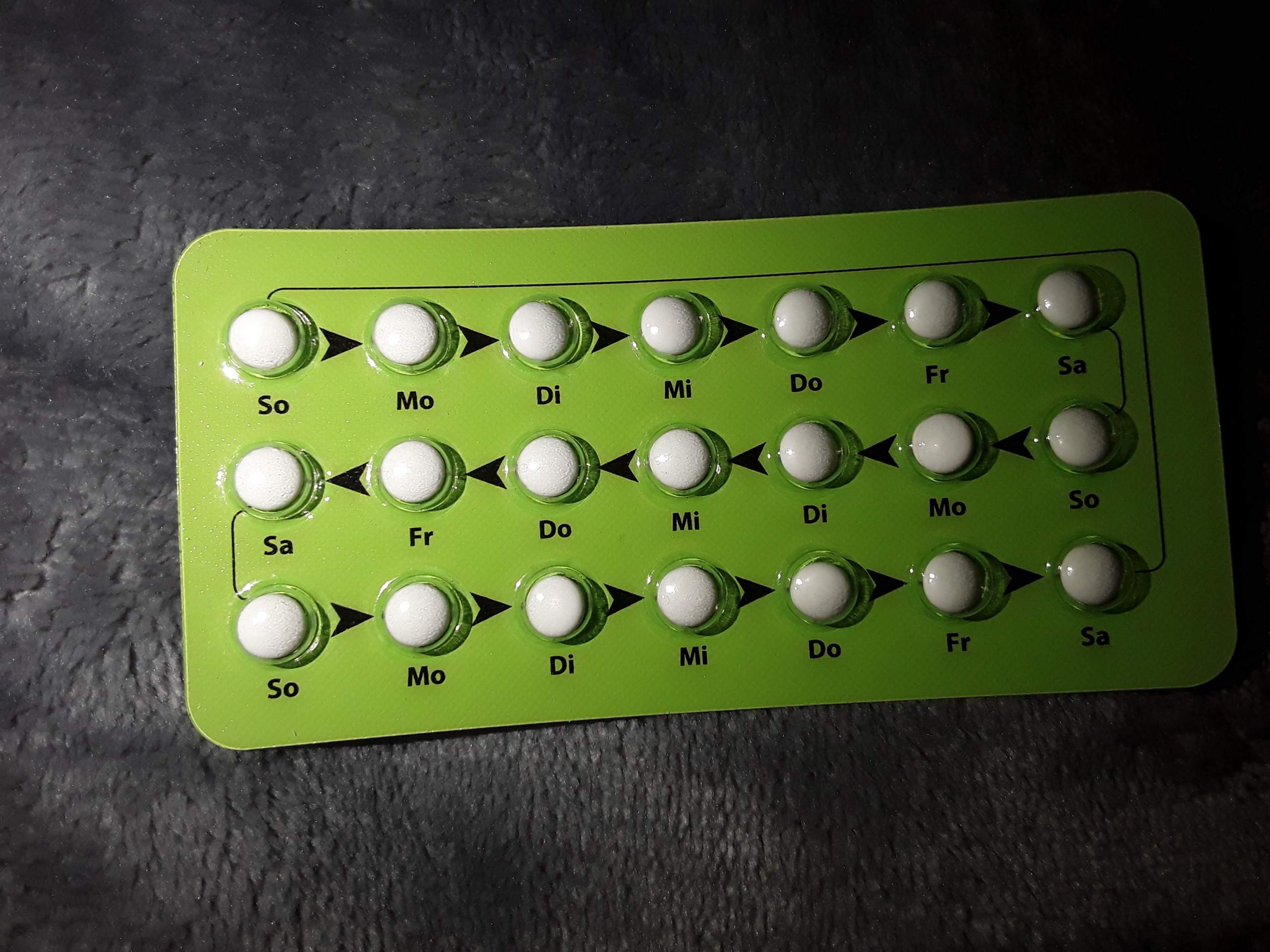 In welcher Reihenfolge nehme ich die Pille? (Einnahme)