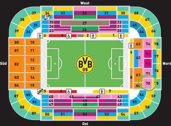 Wie Viel Kostet Ein Ticket Im Signal Iduna Park www.gutefrage.net