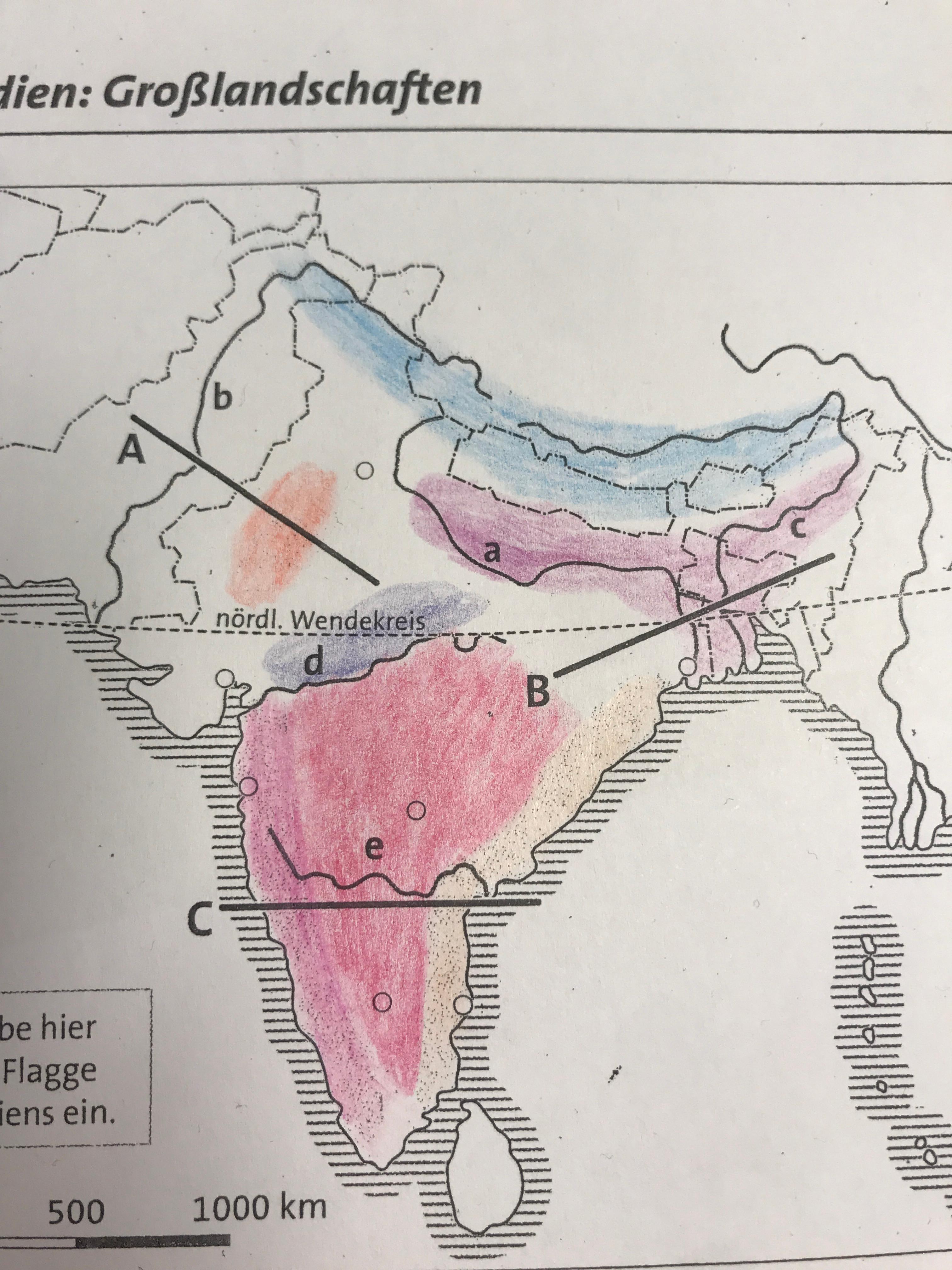 Indien Gebirge Geografie