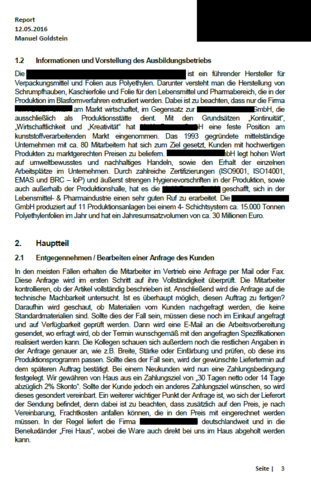 Industriekaufmann Mogliche Fragen Die Aufkommen Konnten In Der Mundlichen Abschlussprufung Prufung Sommer Kaufmann