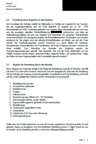 Report 4  - (Prüfung, Sommer, Abschlussprüfung)