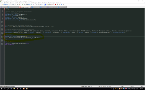 DER FEHLER!!! - (programmieren, Informatik, Website)