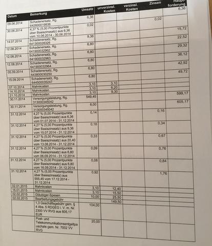 Einigungsgebühr ratenzahlung Einigungsgebühr ratenzahlung