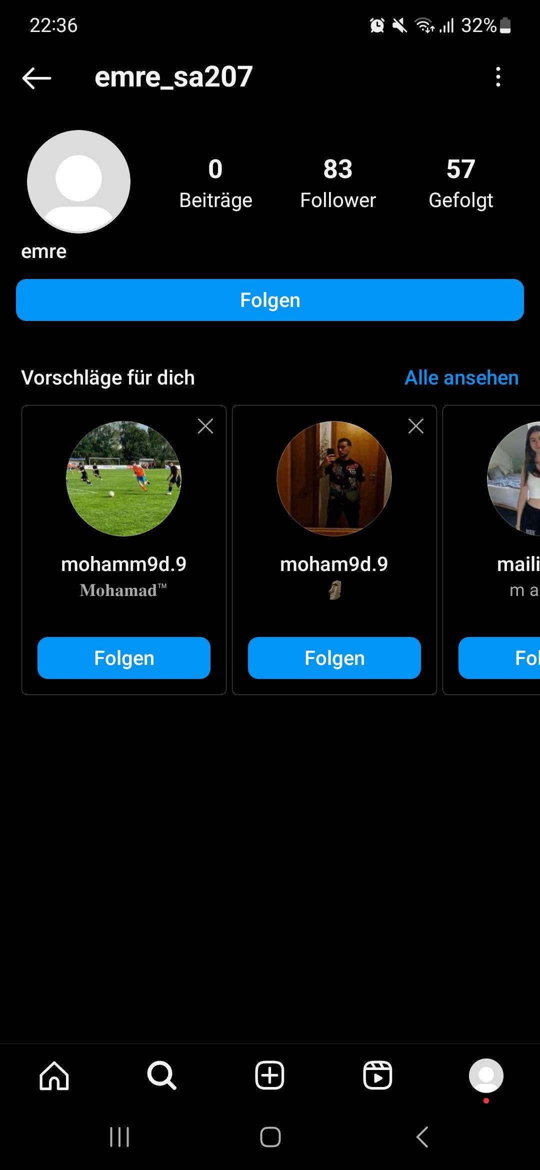 Insta ohne folgen nachricht senden? (Instagram,