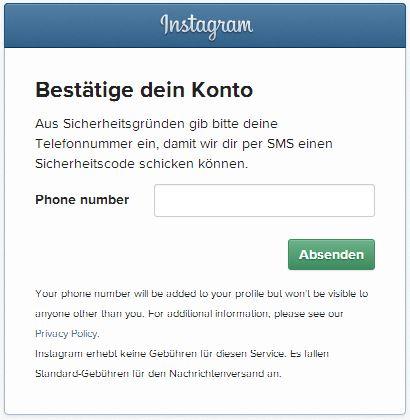 Handynummer umgehen instagram Tipps zum