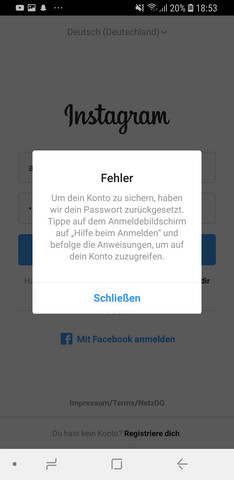 Instagram Account wird jeden Tag abgemeldet? (Handy, Internet, Social Media)