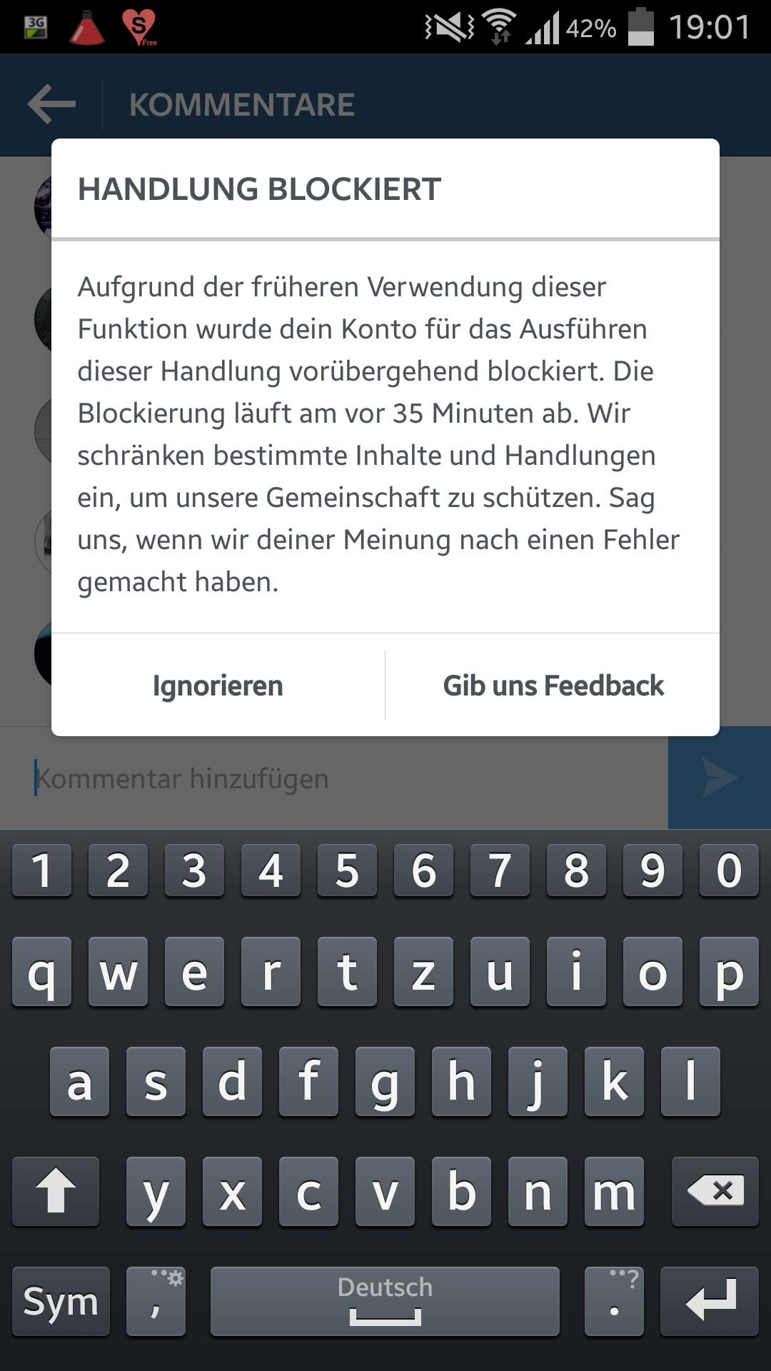 Person blockieren kommentare instagram Free Instagram