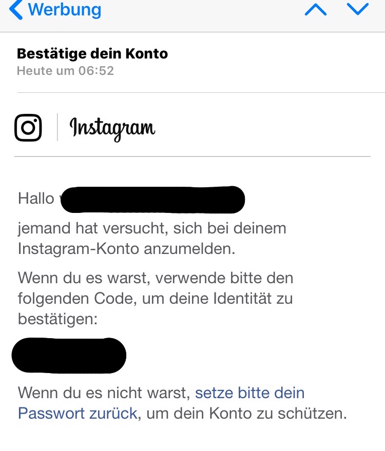Instagram Konto Bestätigen Instagram Konto Bestätigen