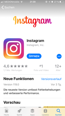 Instagram Lasst Sich Nicht Loschen Iphone 6 Apps Loschen
