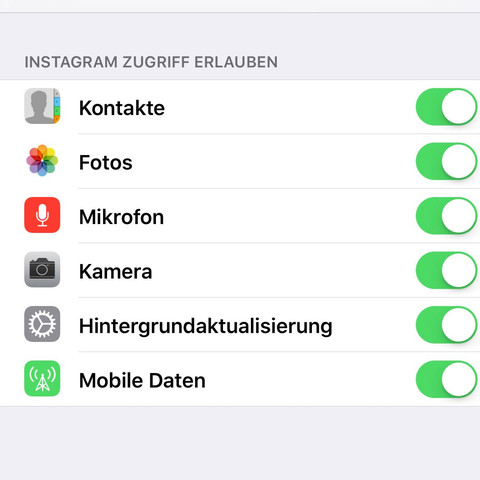 wo kann ich Mitteilungen einstellen? - (iPhone, instagram)