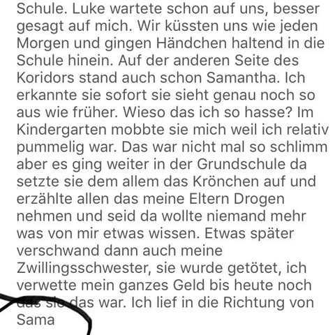 Das ist der Screenshot davon. Ich kann da nichts mehr schreiben.. - (Bilder, instagram, unbegrenzte Zeichen)