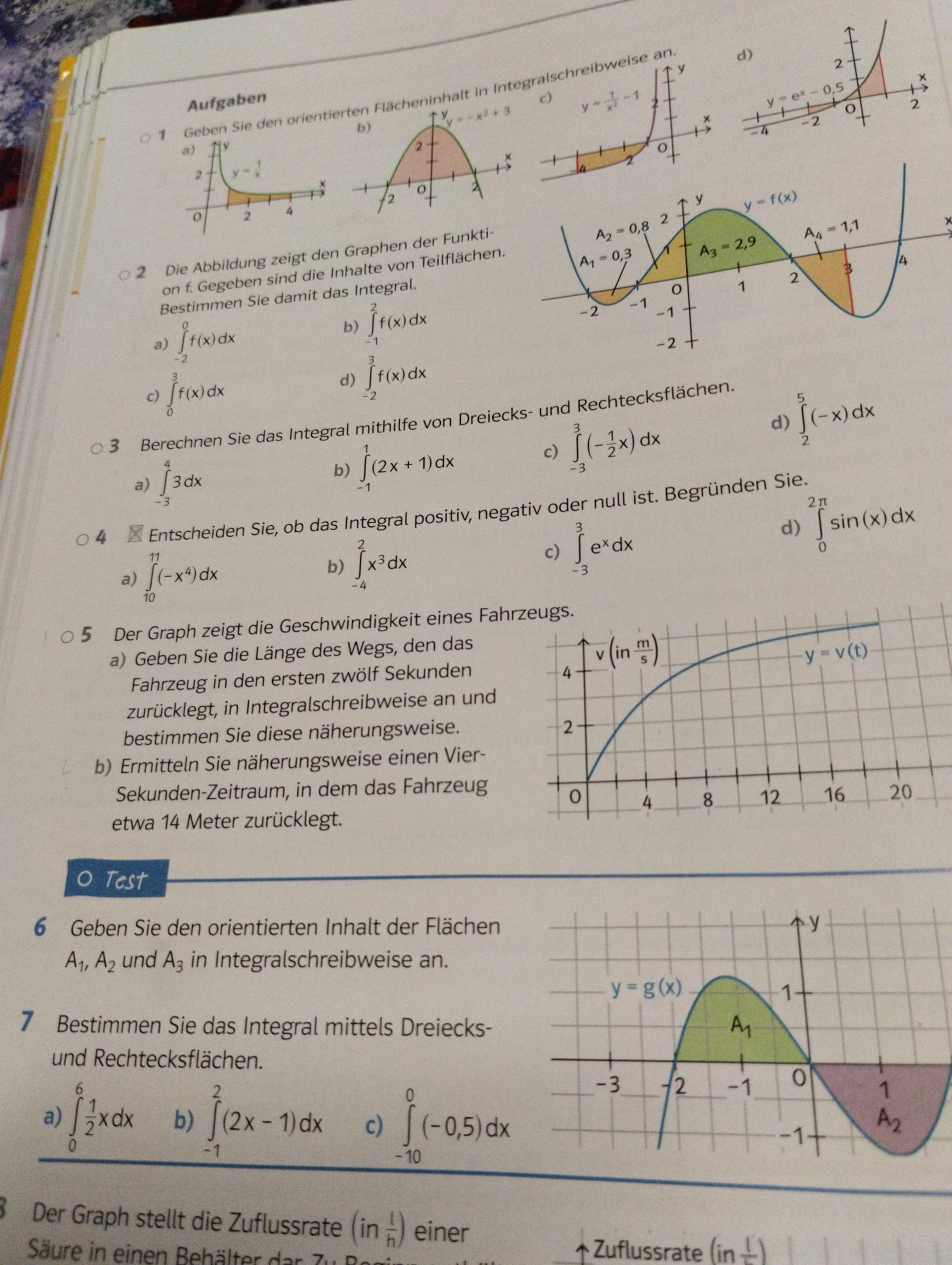 Integral? (Schule, Mathematik, Hausaufgaben)
