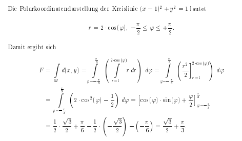 Doppelintegral in polarkoordinaten aufgaben – doppelintegrale mit ...
