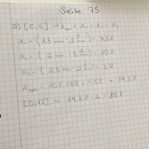 Meine Rechnung - (Schule, Mathematik, Lernen)