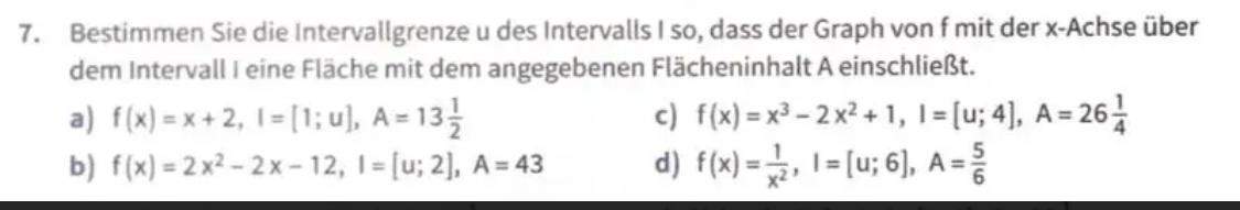 Integralrechnung,Flächeninhalt? (rechnen, Funktion, Gleichungen)