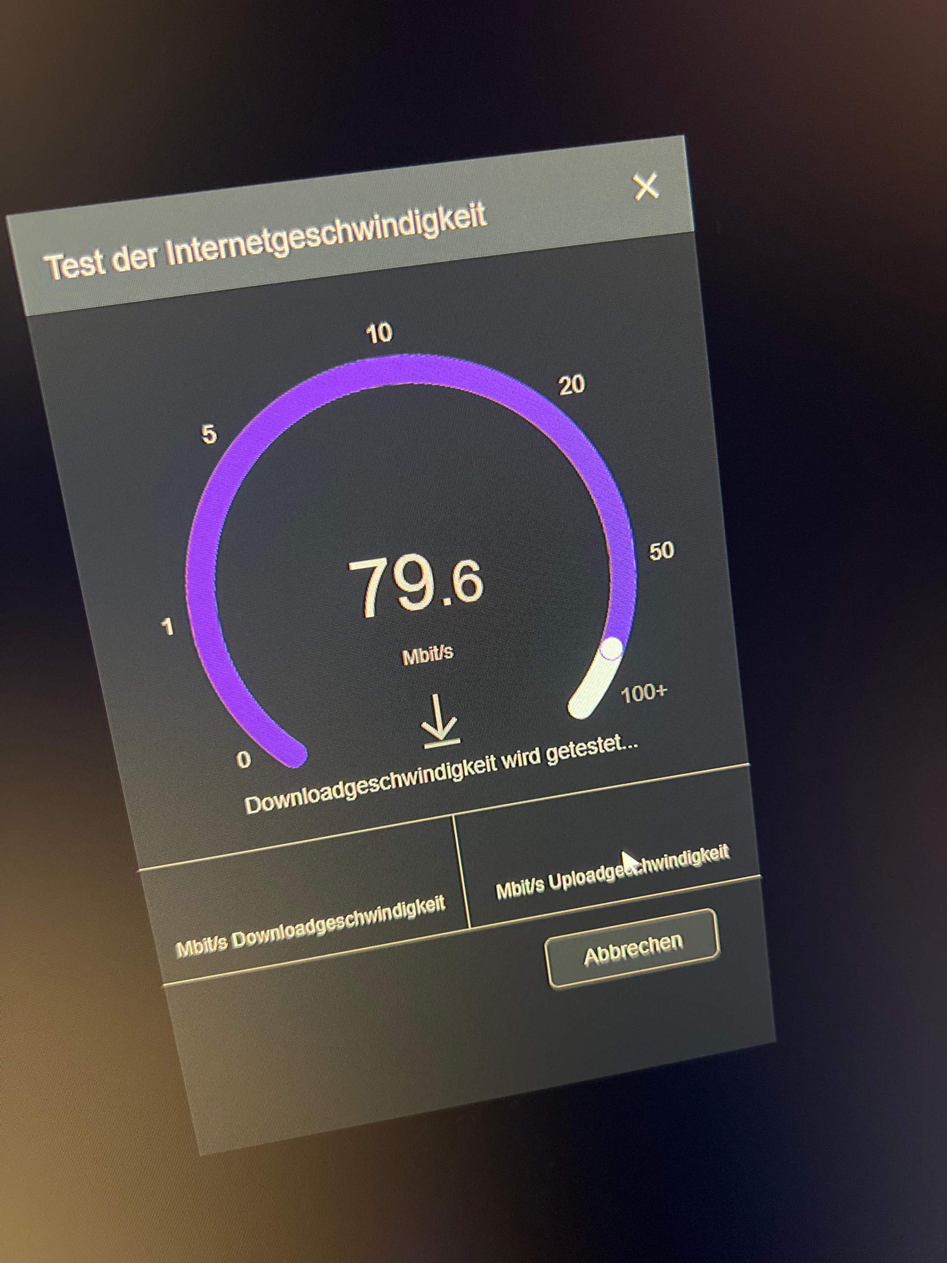 wird komplett langsam wenn ich download starte? (WLAN