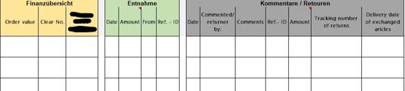 - (Computer, Excel, VBA)