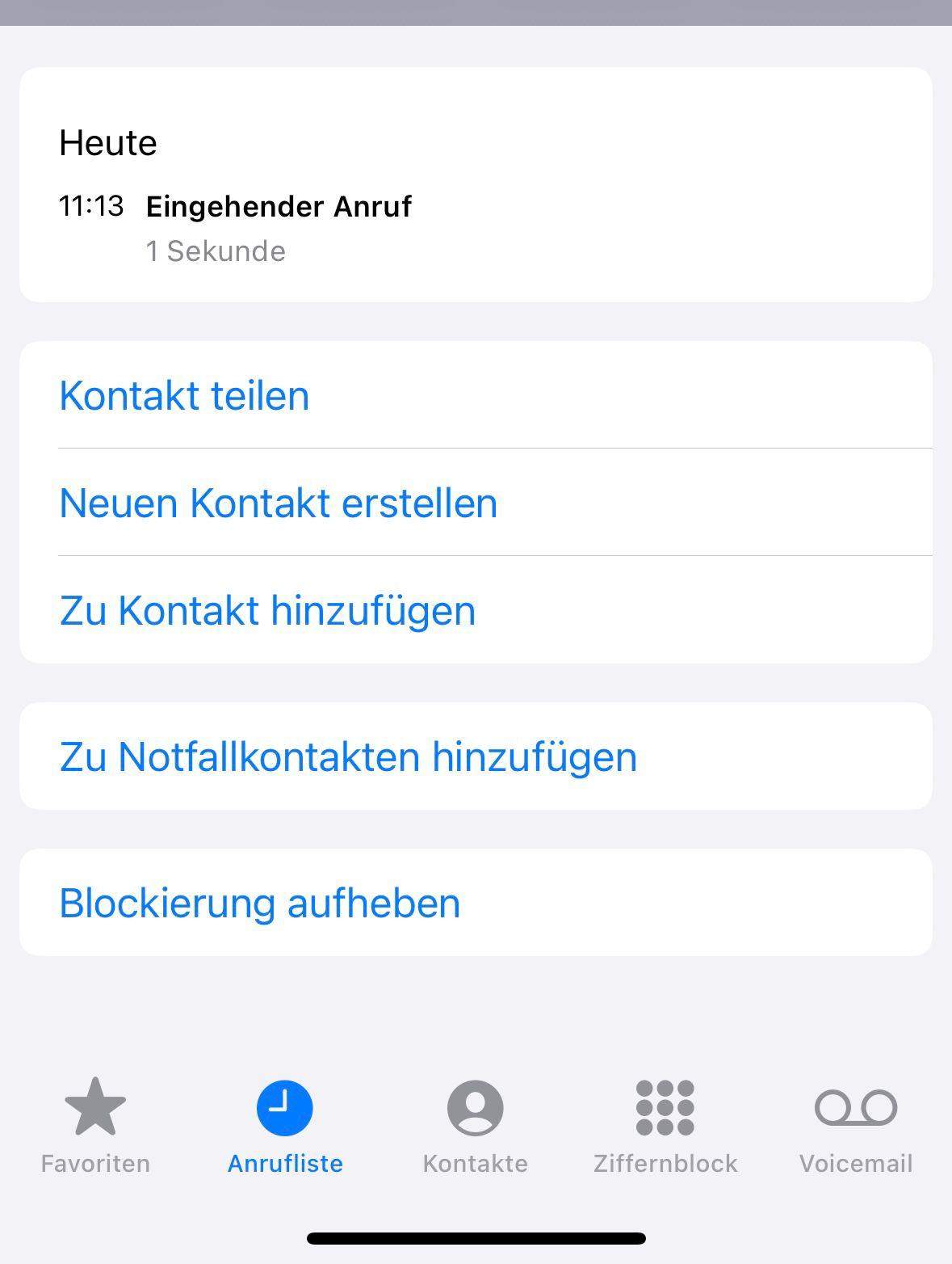 iOS Wieso können mich blockierte Nummern anrufen? (Apple, iPhone, Telefon)