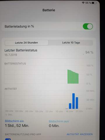 Ipad Pro Akkukapazitat Prufen Handy Smartphone Apple