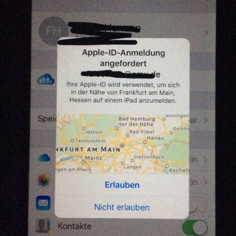 Apple id anmeldung angefordert ausschalten Apple id anmeldung angefordert ausschalten