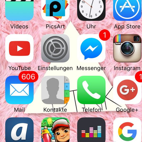 Iphone 5 Home Bildschirm Andern Hintergrundbild
