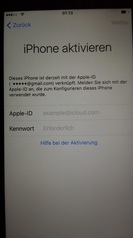 Iphone aktivieren ohne apple id vom vorbesitzer jailbreak