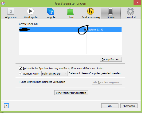 iPhone 6 Backup auf Samsung Galaxy S6 übertragen Problem?
