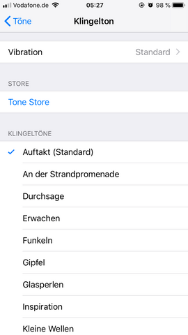 Iphone 6 Klingelton Andern Itunes Store Musik Handy Apple