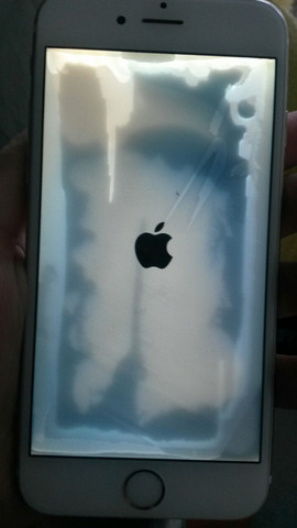 Iphone 6s Ins Wasser Gefallen Wasserschaden Handy Smartphone Apple
