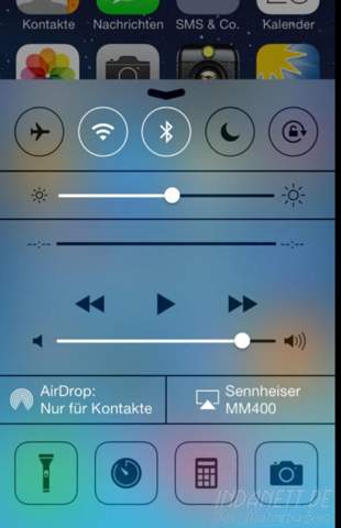 Iphone 7 Kontrollzentrum Andern Handy Smartphone Apple