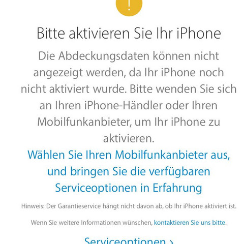Screenshot von der Meldung  - (Apple, iPhone, Seriennummer)