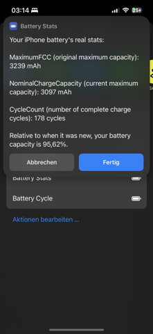 iPhone Akku laden?