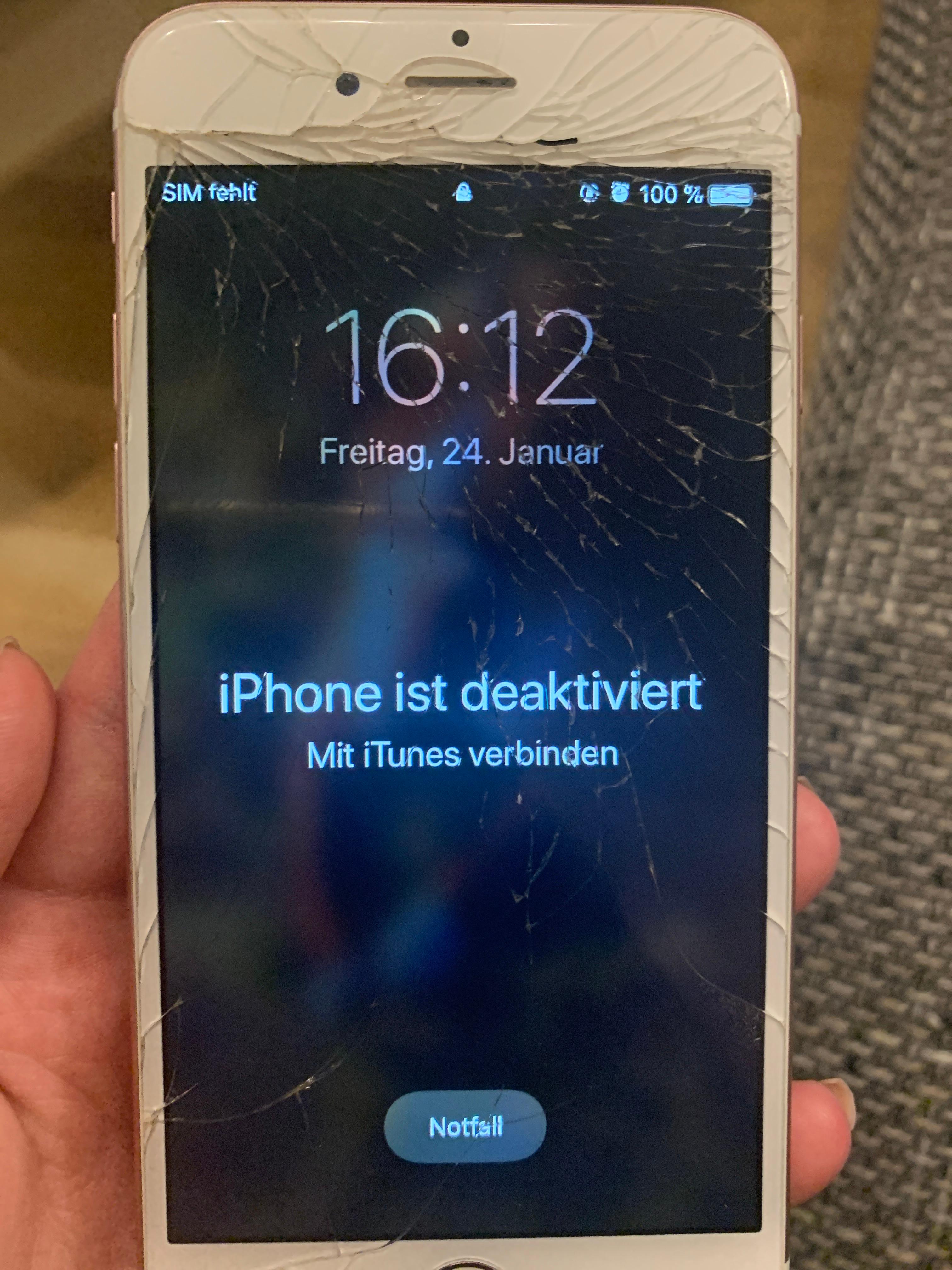 Iphone Deaktiviert Display Kaputt - Test