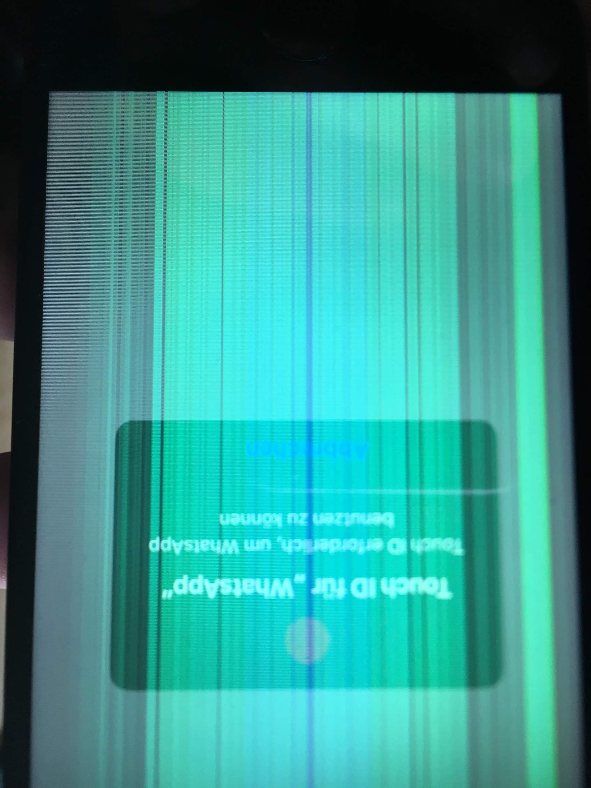 Grüne Streifen Auf Dem Bildschirm Handy Iphone Display Grüne Streifen? (Technik, Apple, Displayschaden)