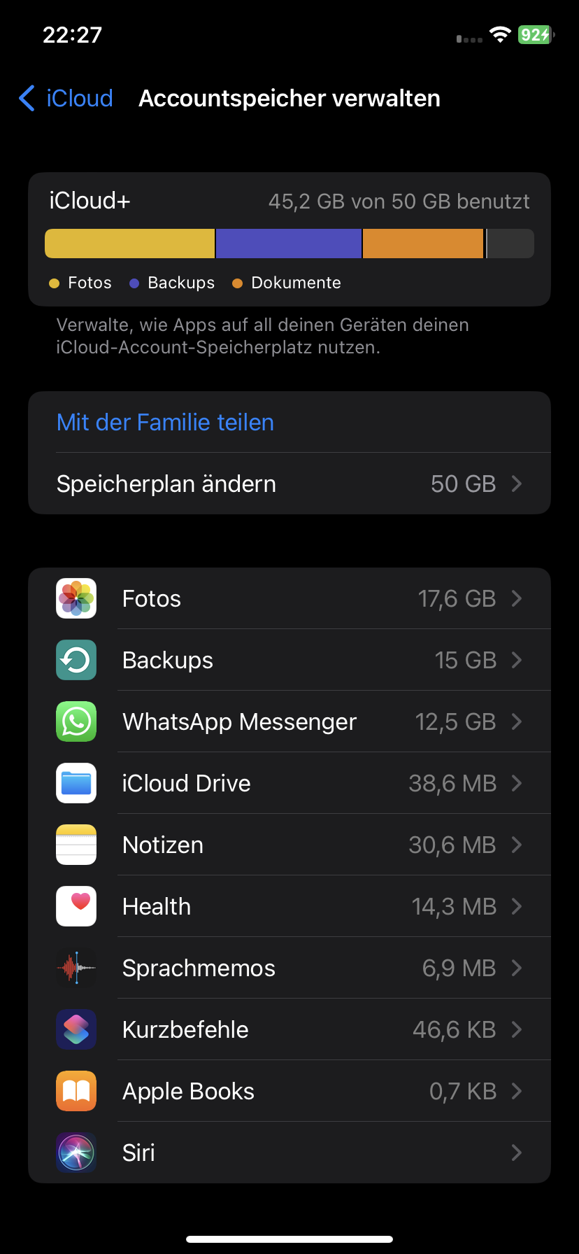 Iphone hat kein Backup obwohl im Balken steht das da ein Backup gespeichert ist? (Apple, App