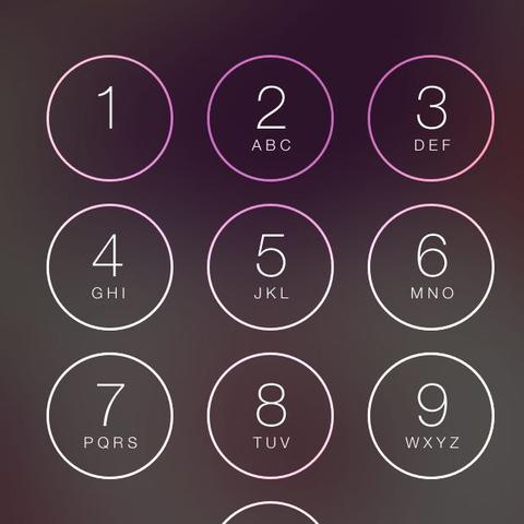 Iphone Hintergrund Bei Code Eingabe Handy Smartphone Apple