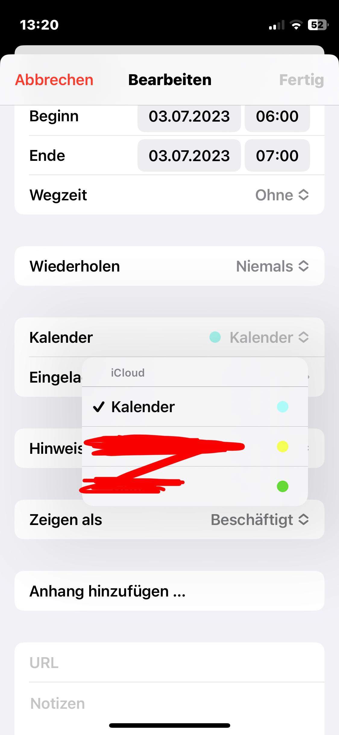 Iphone Kalender Neue Farben Hinzufügen? (Handy, Apple, App) Iphone Kalender Hintergrundfarbe