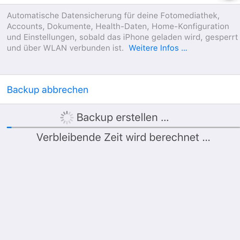 Hier das bild - (iPhone, Backup, icloud)